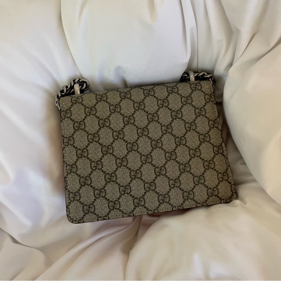 GUCCI DIONYSUS GG SUPREME MINI BAG RED - Picture 3 of 7